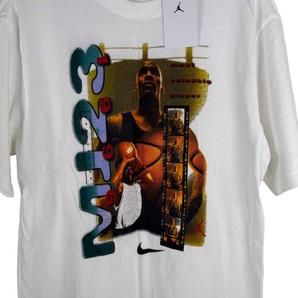 Nike Jordan MVP Graphic Michael Jordan Short Sleeve‎ T-Shirt Mens Size Small NEW